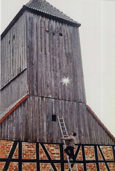 Kirchturm in Bruesenhagen